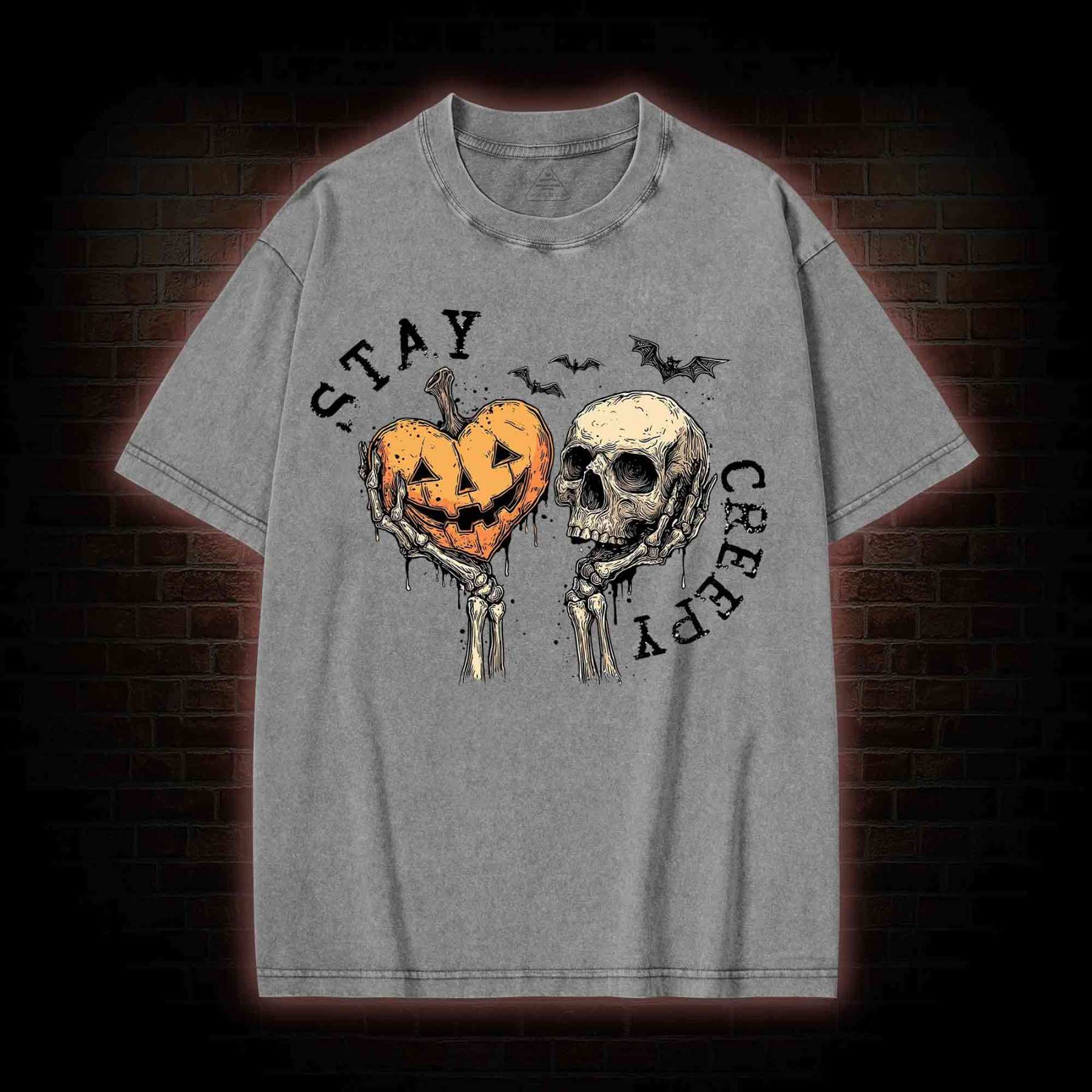 Stay Creepy Washed T-shirt
