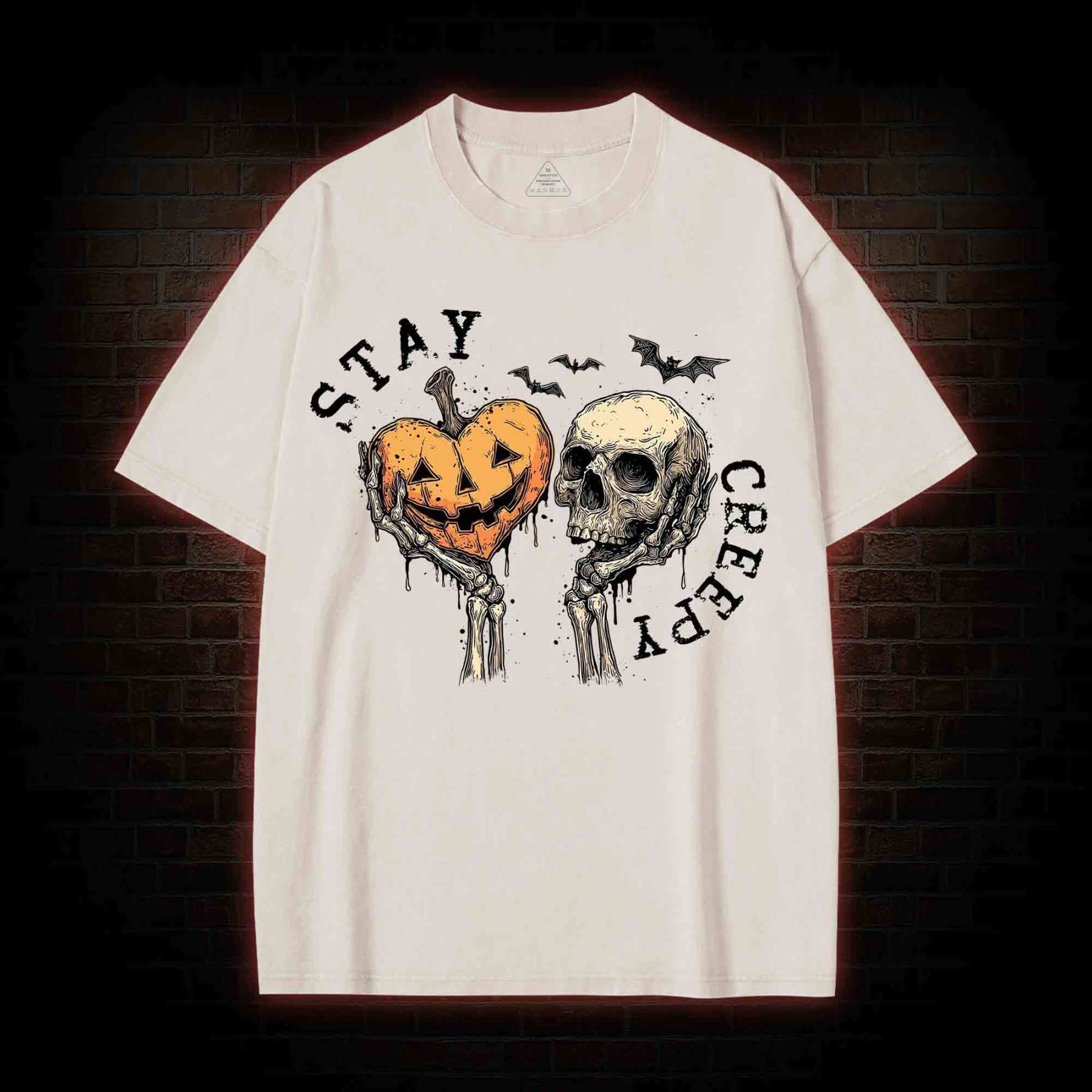 Stay Creepy Washed T-shirt