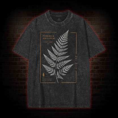 Common Fern Washed T-shirt