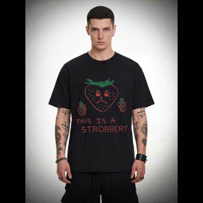 This is a Strobbery T-shirt