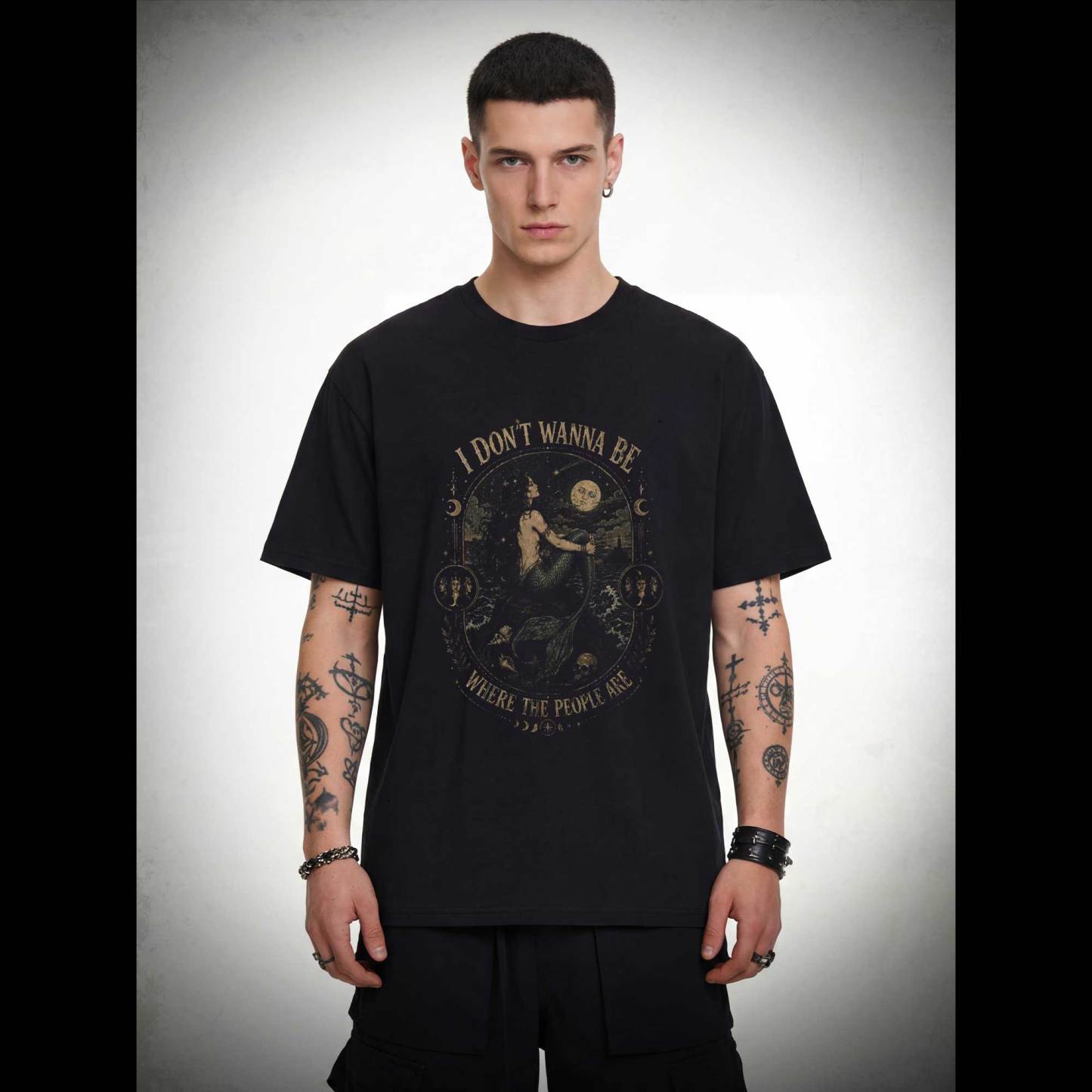 I don't Wanna be Where the People are T-shirt