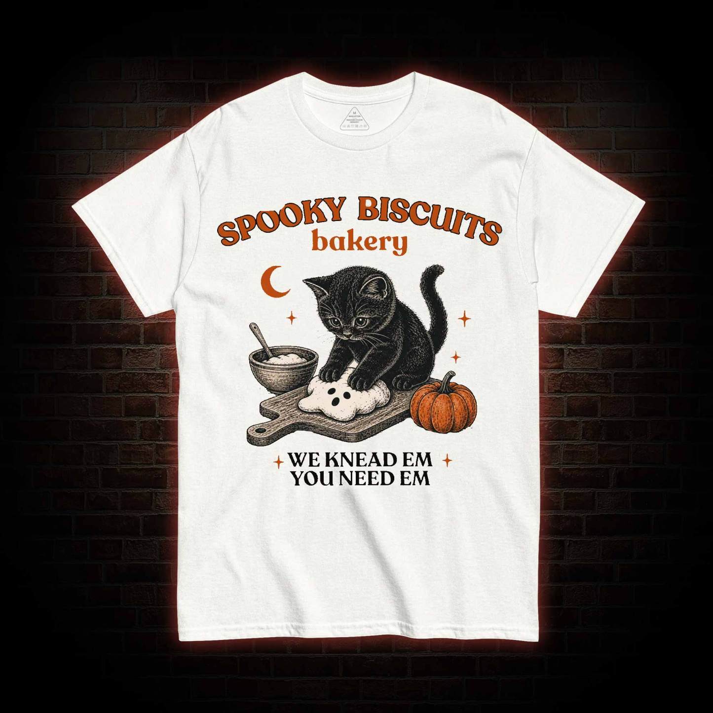 Spooky Biscuits Bakery T-shirt