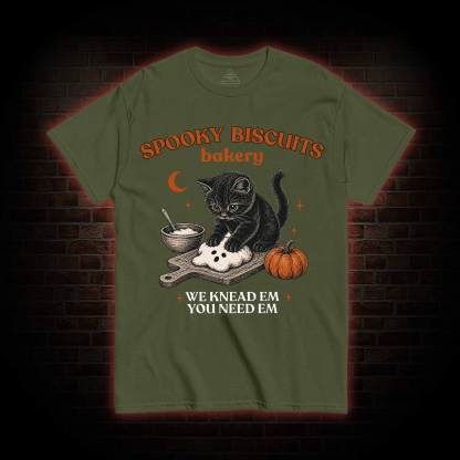 Spooky Biscuits Bakery T-shirt
