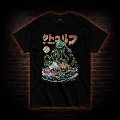 Cthulhu Tokyo Invasion T-shirt