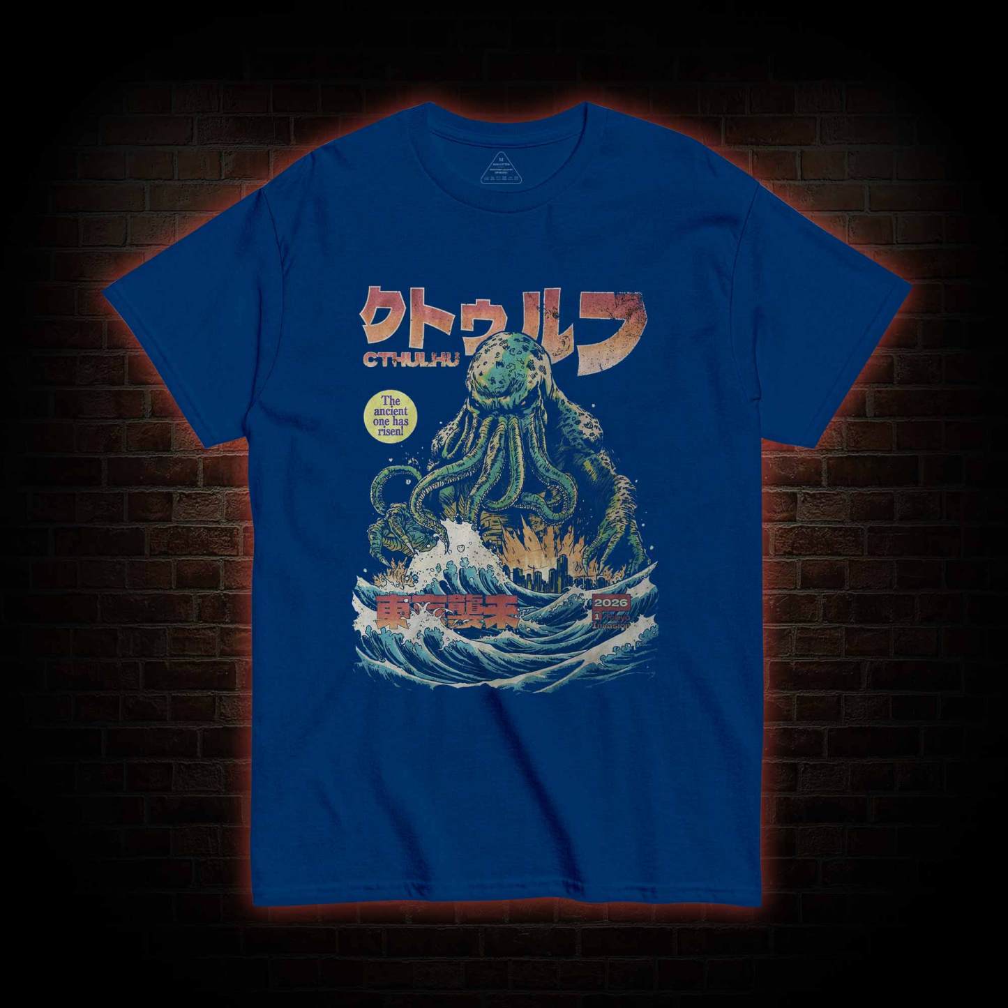 Cthulhu Tokyo Invasion T-shirt