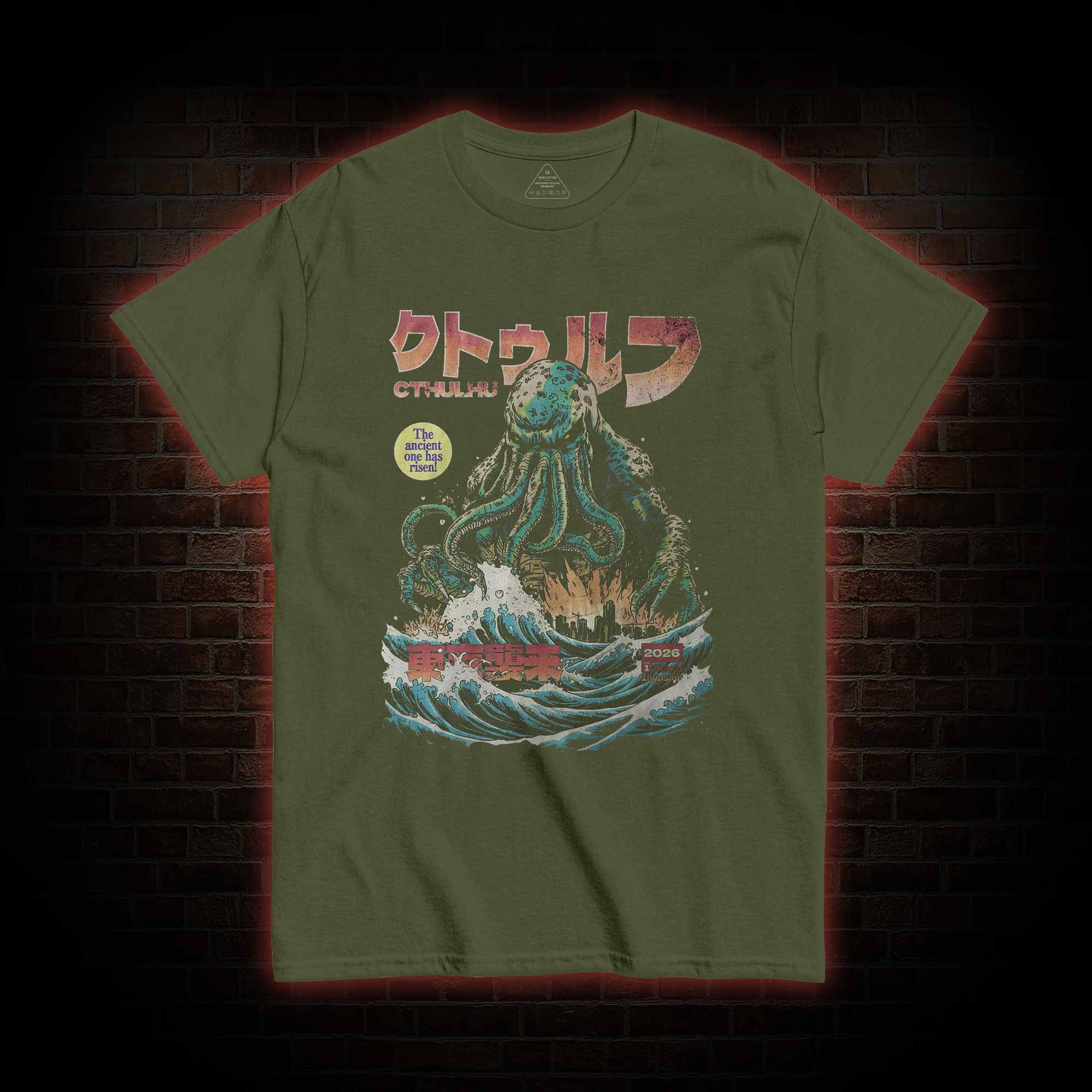 Cthulhu Tokyo Invasion T-shirt