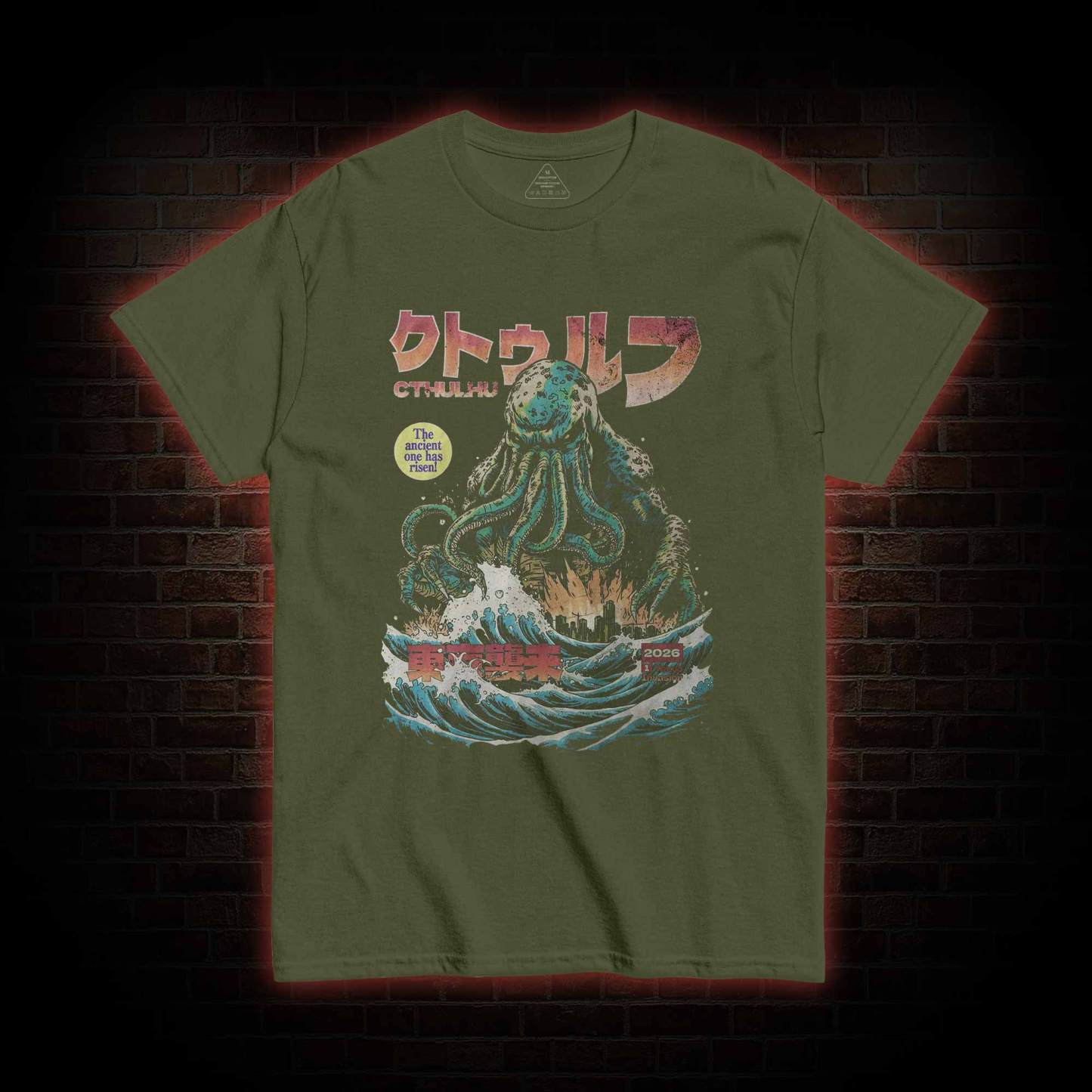 Cthulhu Tokyo Invasion T-shirt