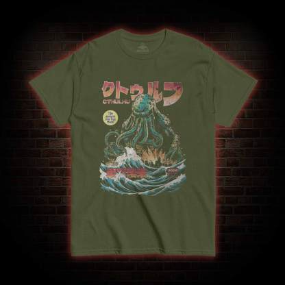 Cthulhu Tokyo Invasion T-shirt