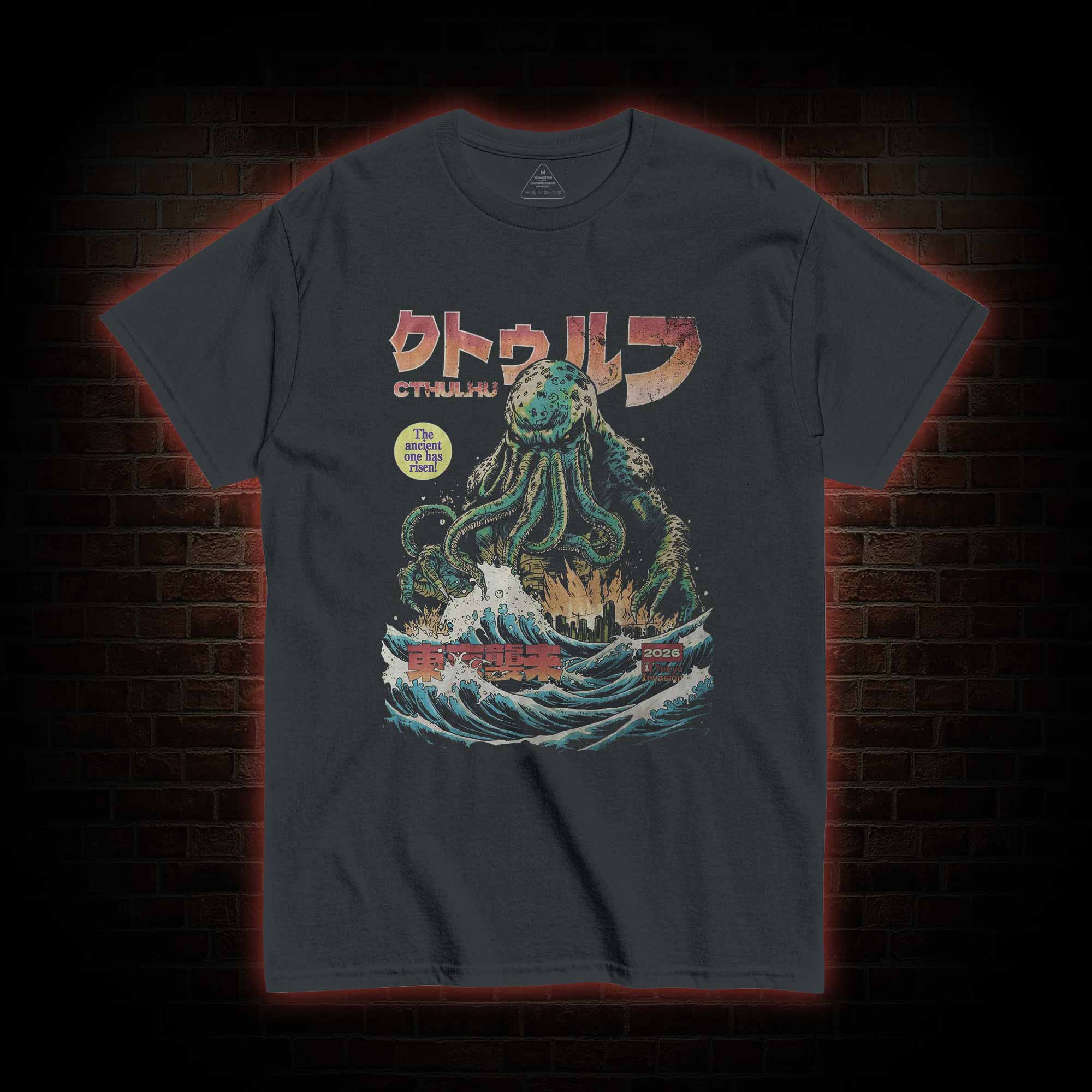 Cthulhu Tokyo Invasion T-shirt
