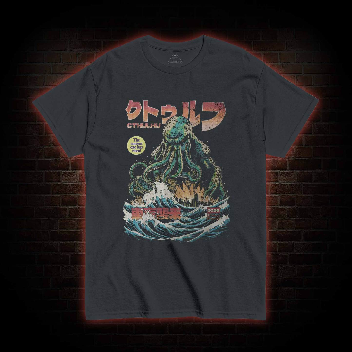 Cthulhu Tokyo Invasion T-shirt