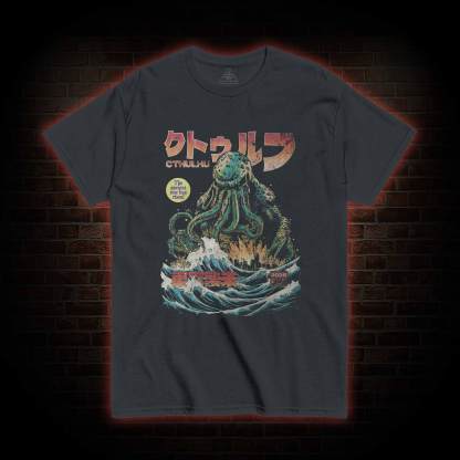 Cthulhu Tokyo Invasion T-shirt