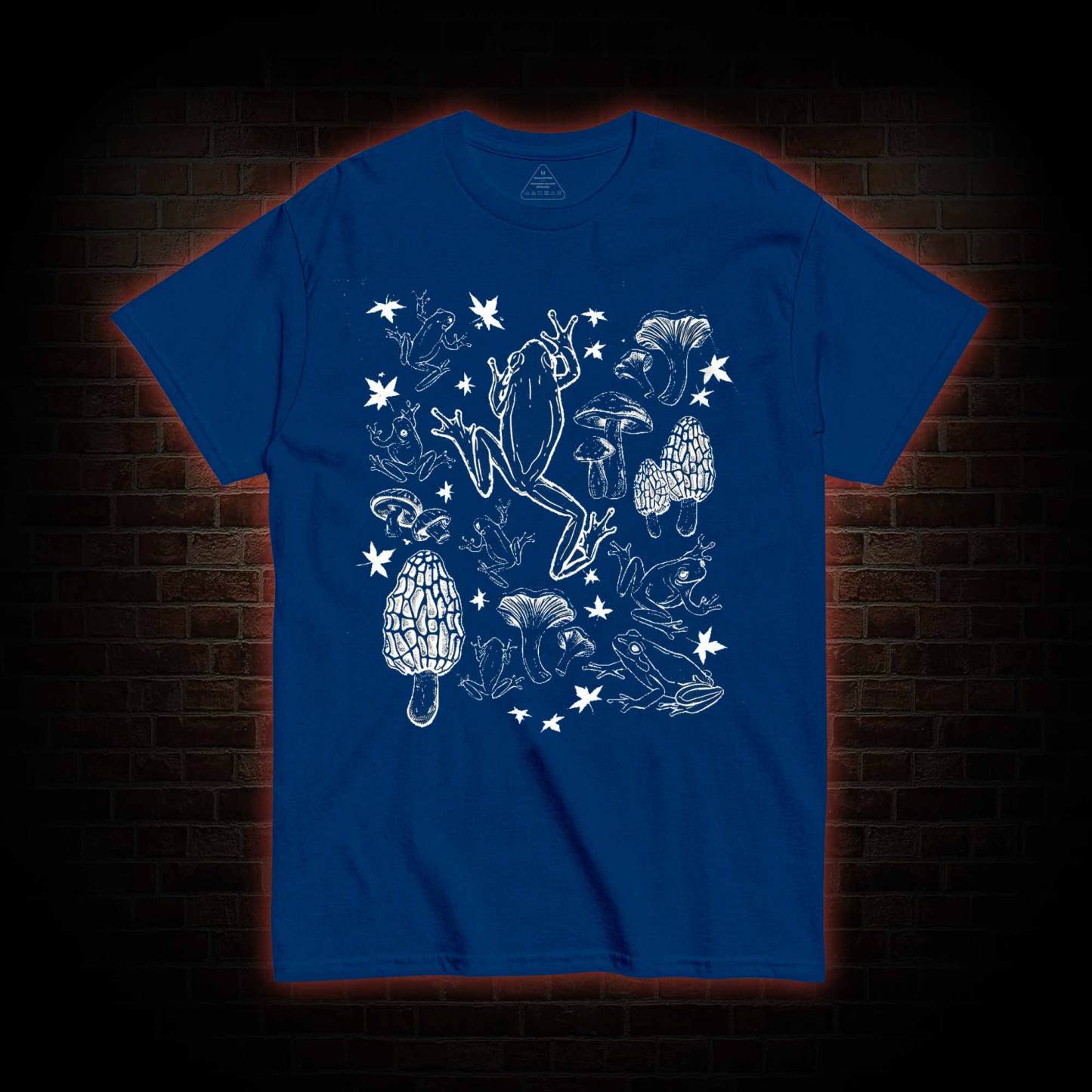Frogs and Mushrooms Vintage T-shirt