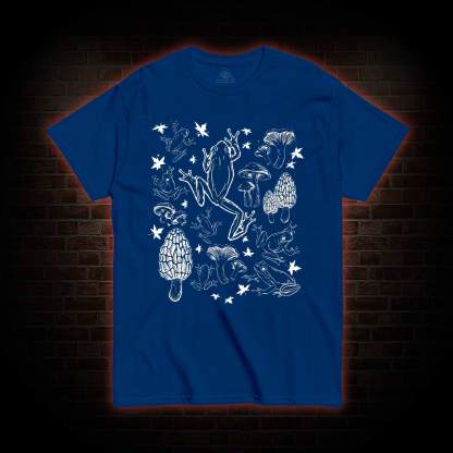 Frogs and Mushrooms Vintage T-shirt