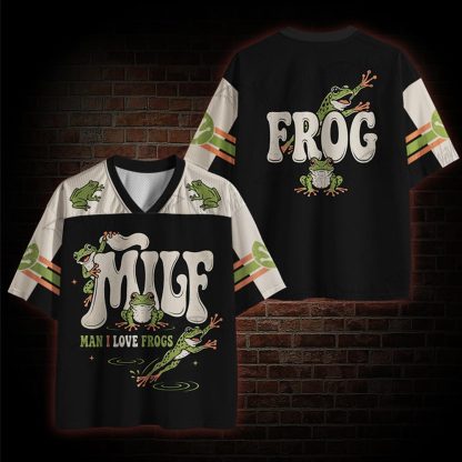 Man I Love Frogs Mesh Jersey