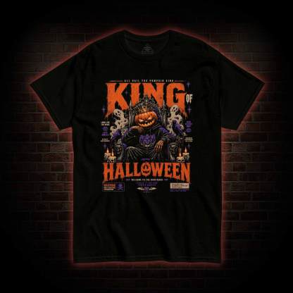 Halloween Pumpkin King T-shirt