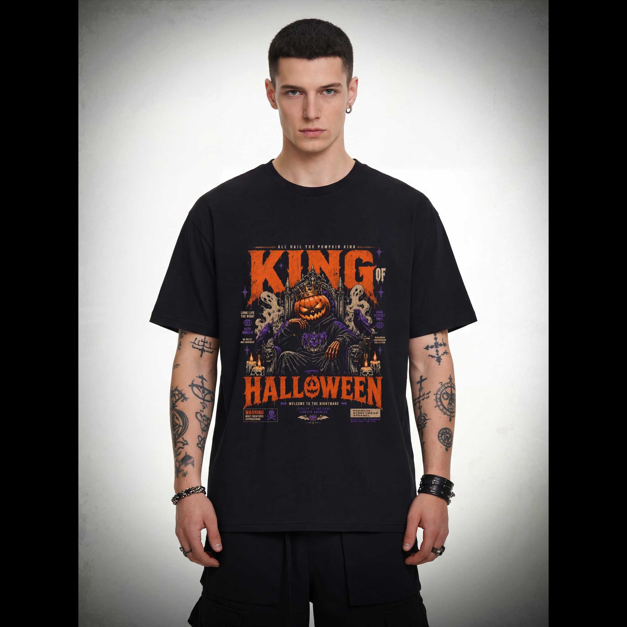 Halloween Pumpkin King T-shirt