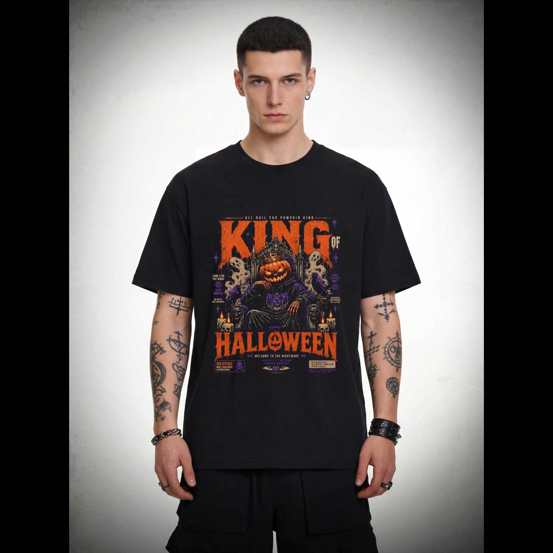 Halloween Pumpkin King T-shirt