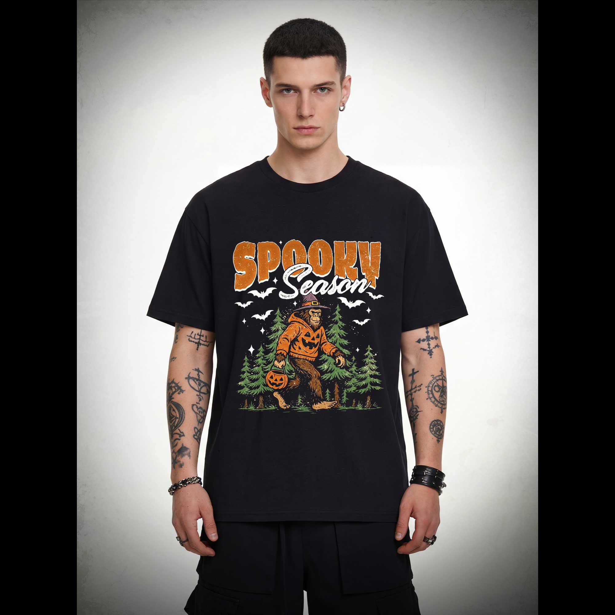 Halloween Retro Spooky Season T-shirt