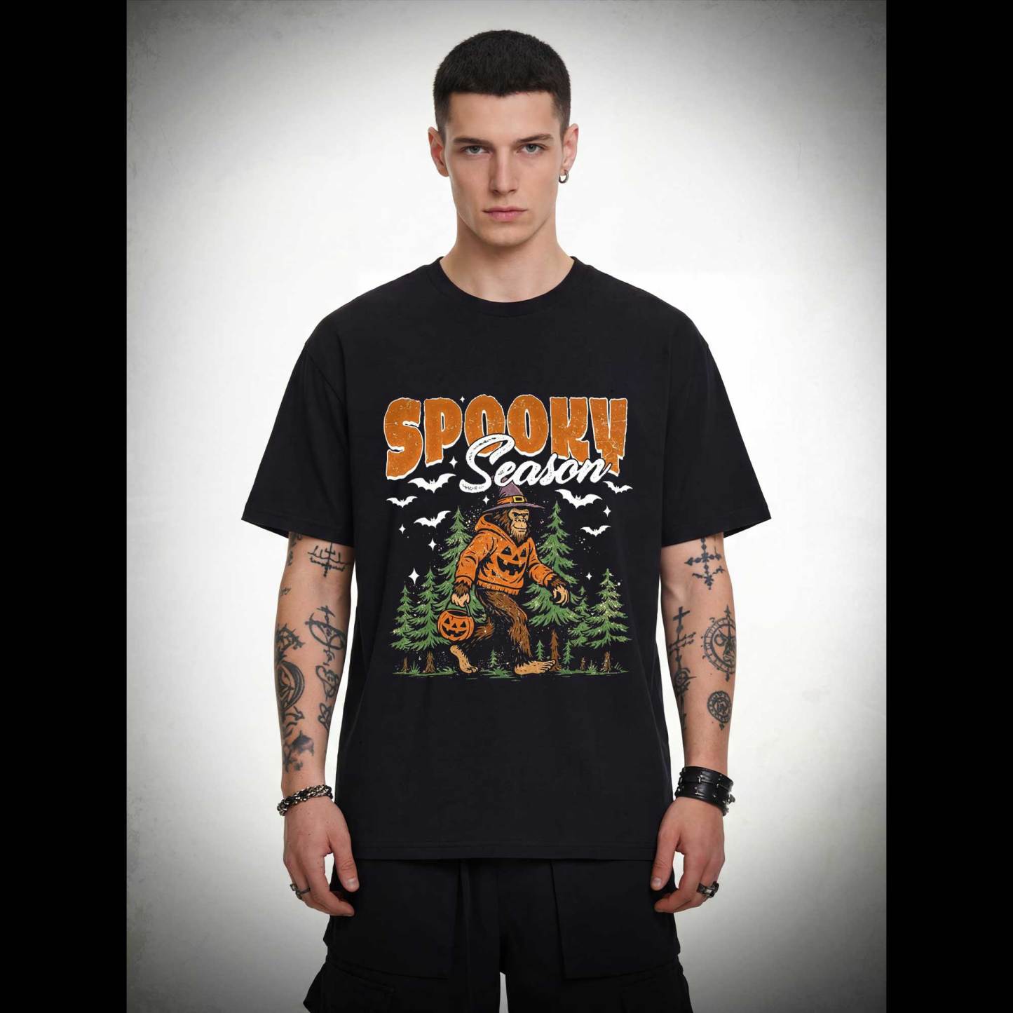 Halloween Retro Spooky Season T-shirt
