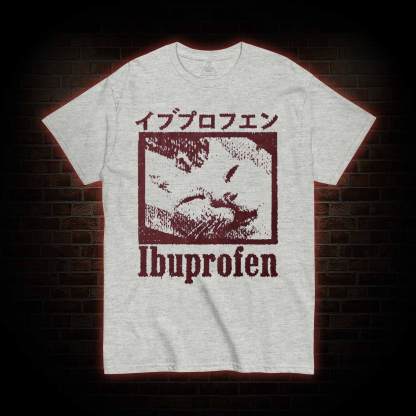 Ibuprofen Cat Meme T-shirt