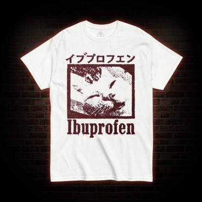 Ibuprofen Cat Meme T-shirt