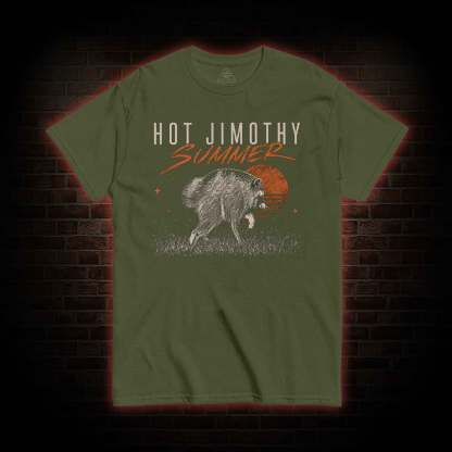 Jimothy Summer Raccoon Meme T-shirt