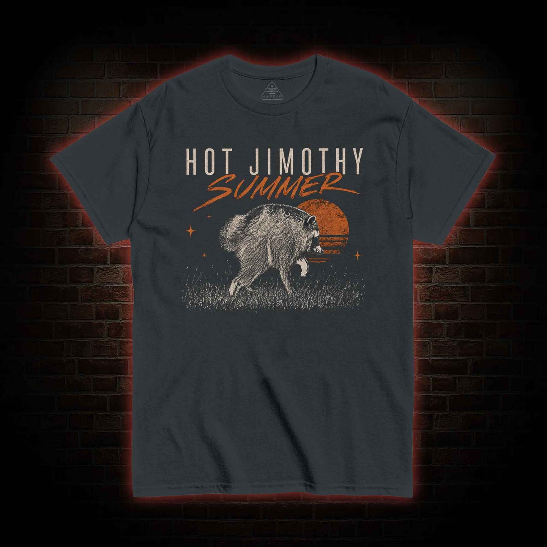 Jimothy Summer Raccoon Meme T-shirt