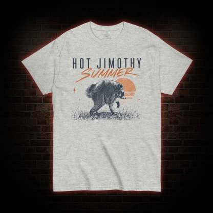 Jimothy Summer Raccoon Meme T-shirt