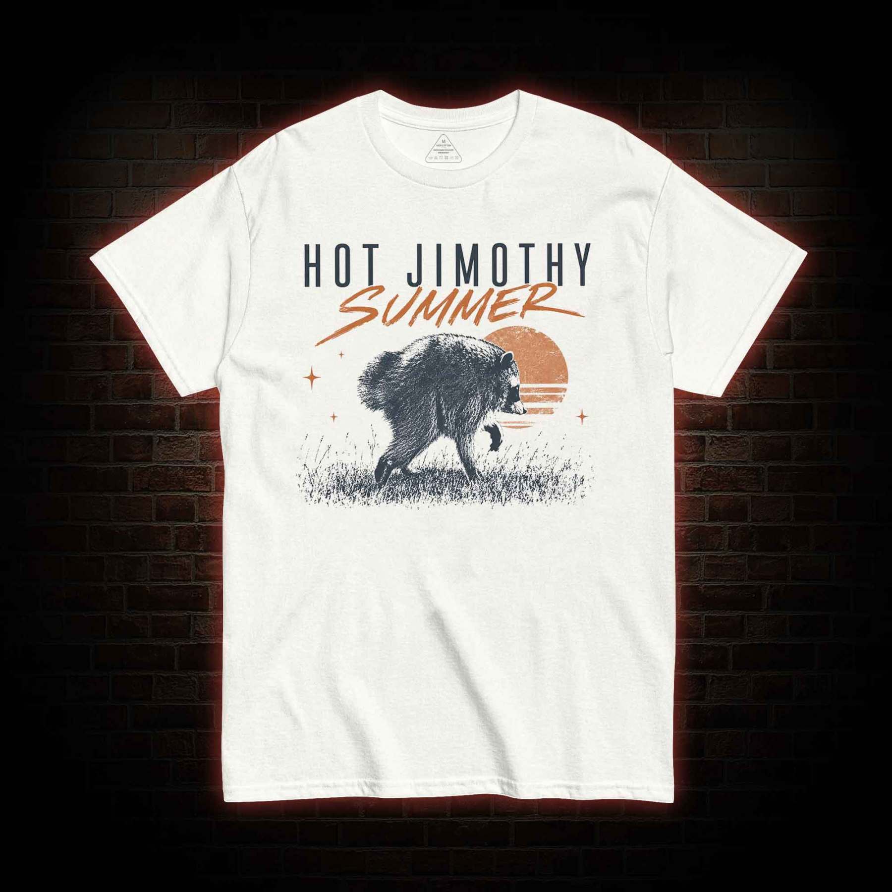 Jimothy Summer Raccoon Meme T-shirt