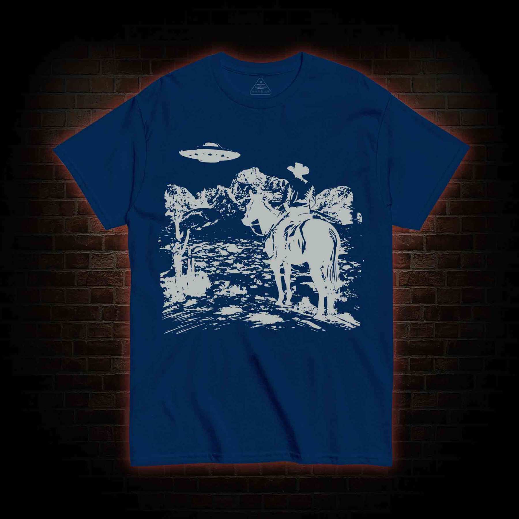 UFO Cowboy T-shirt