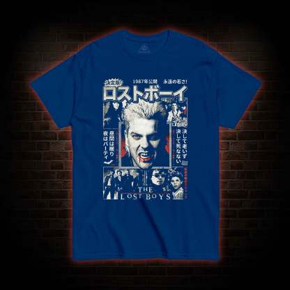 Retro Japanese 80s Vampire Horror T-shirt