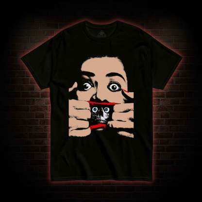 Rip Mouth Hidden Skull T-shirt