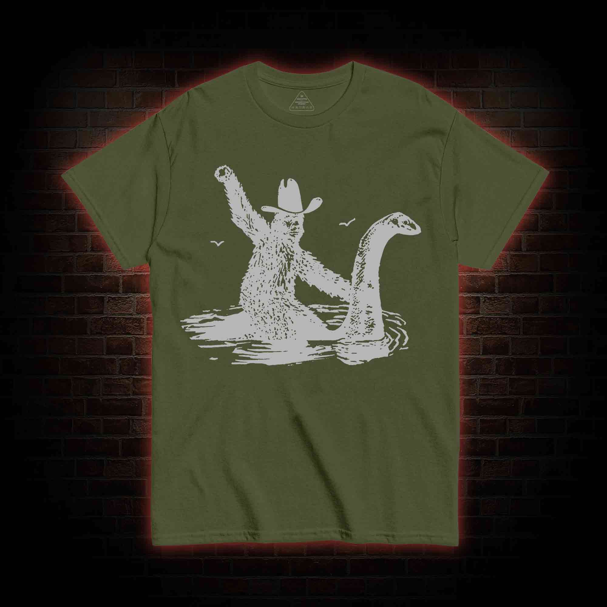 Bigfoot And Loch Ness Monster T-shirt