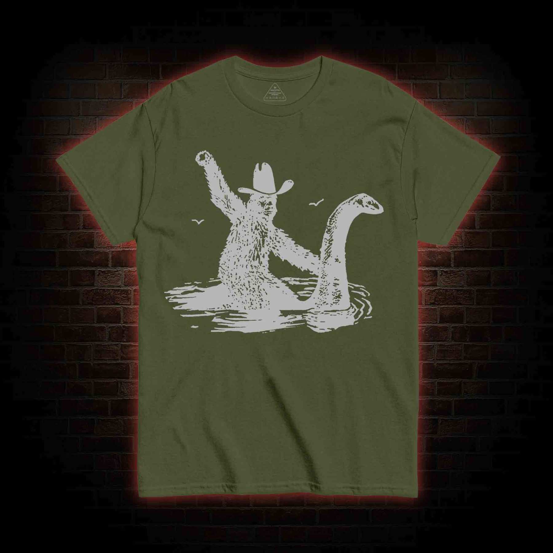 Bigfoot And Loch Ness Monster T-shirt