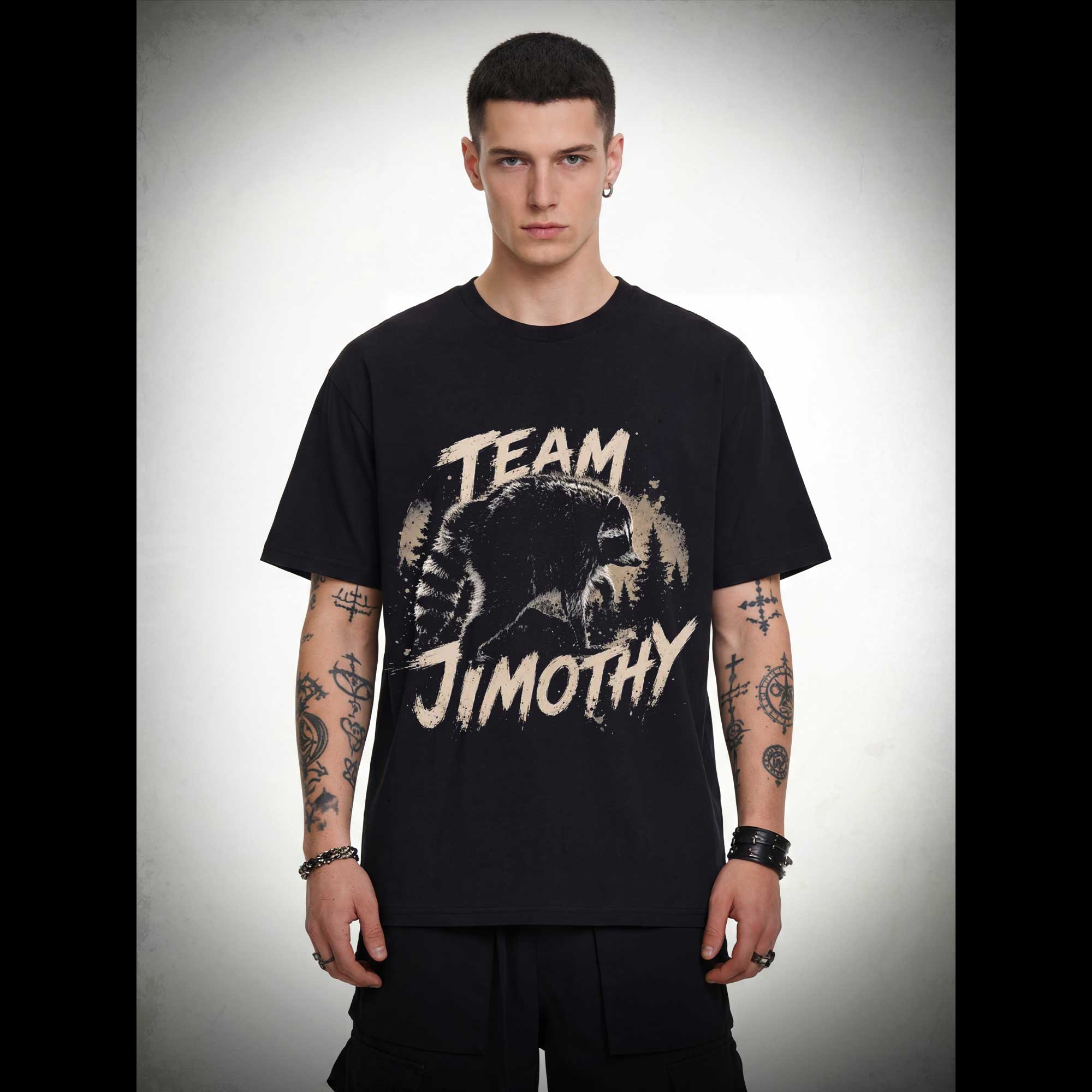 Team Jimothy Raccoon T-shirt
