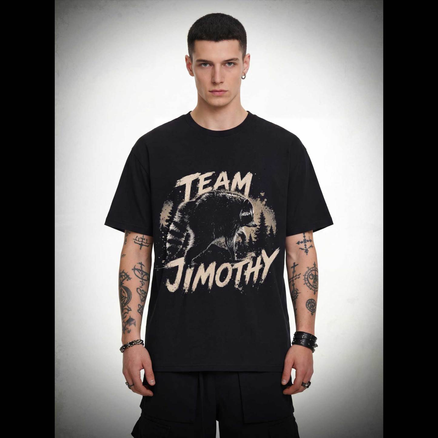 Team Jimothy Raccoon T-shirt