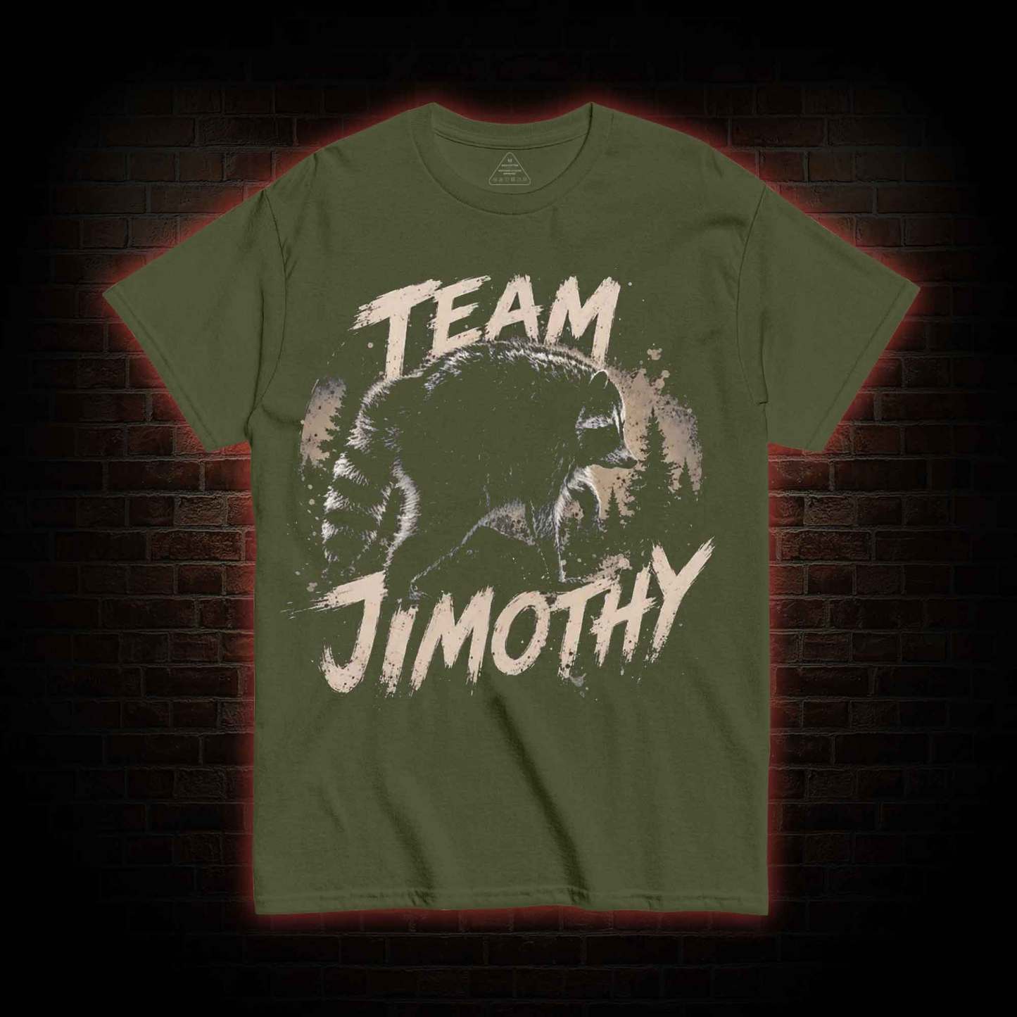 Team Jimothy Raccoon T-shirt