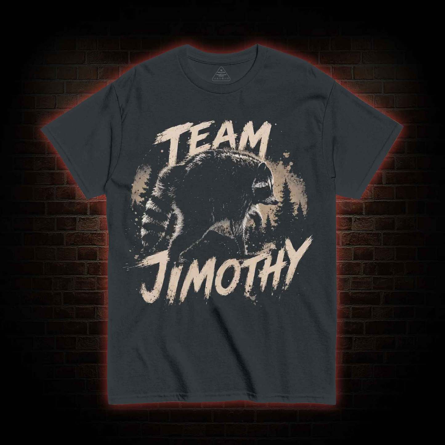 Team Jimothy Raccoon T-shirt
