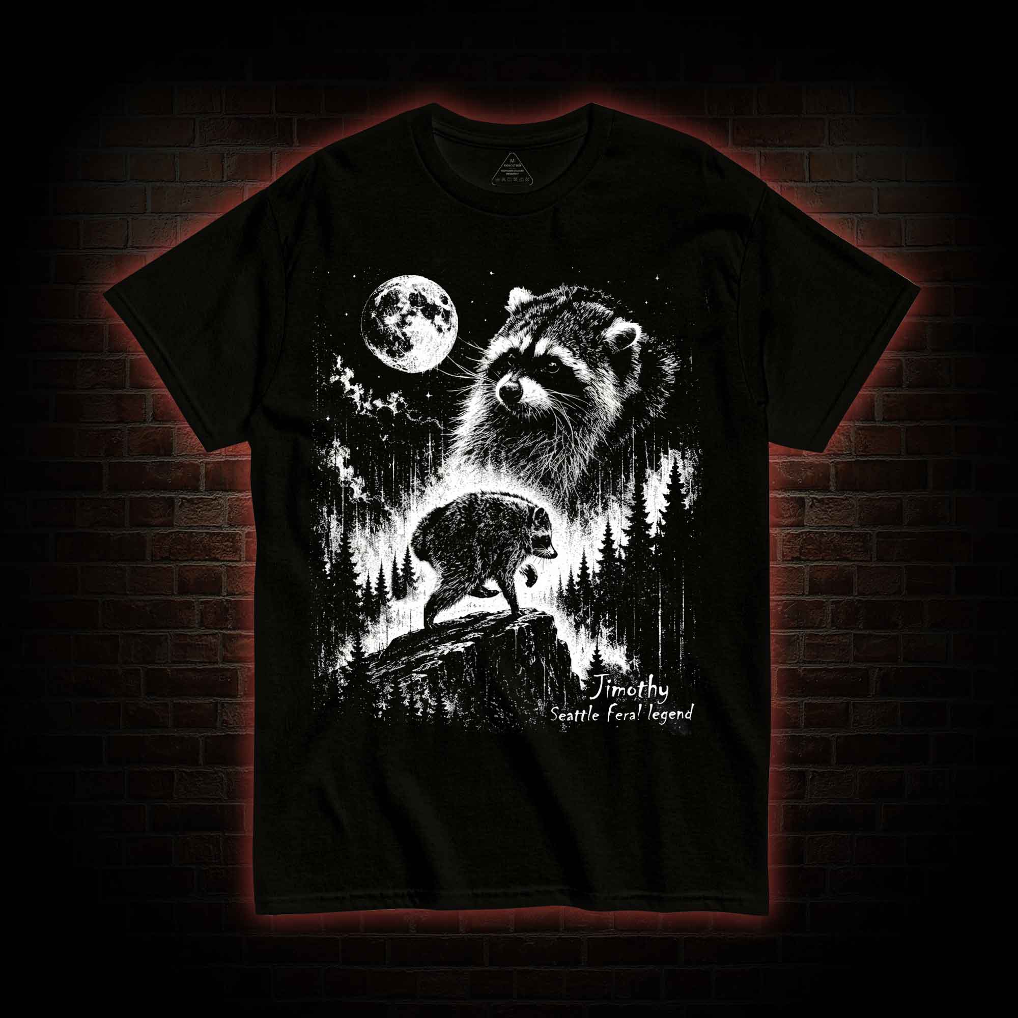 Vintage Jimothy Raccoon T-shirt