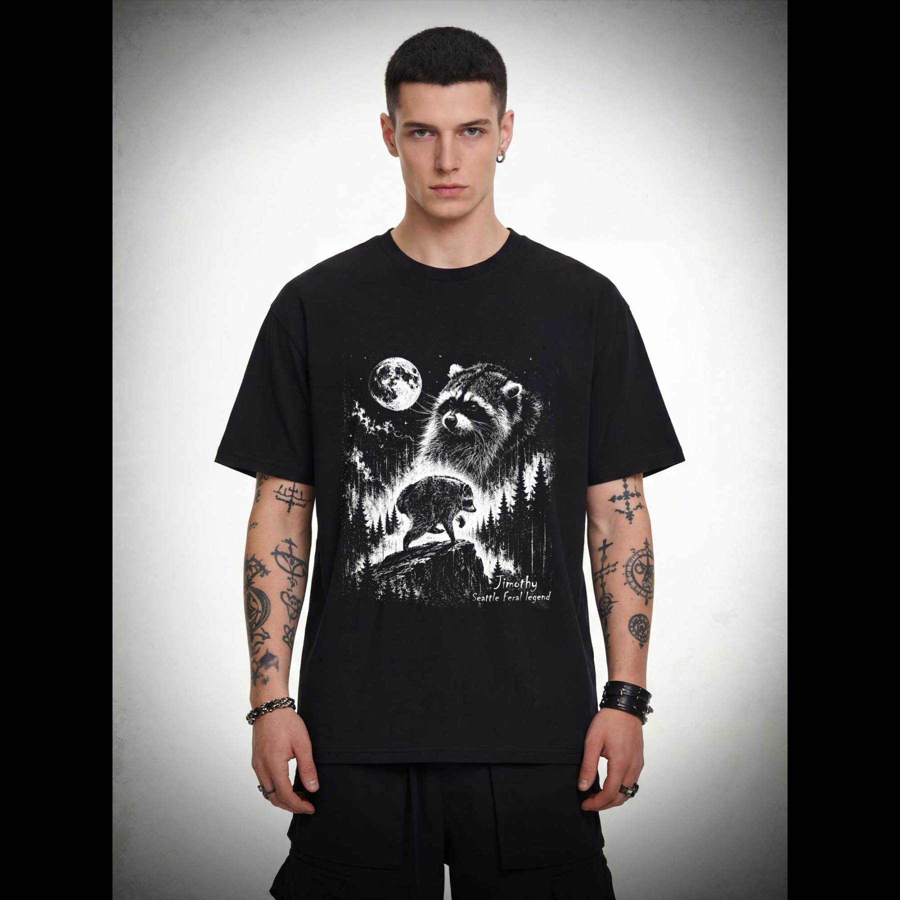 Vintage Jimothy Raccoon T-shirt