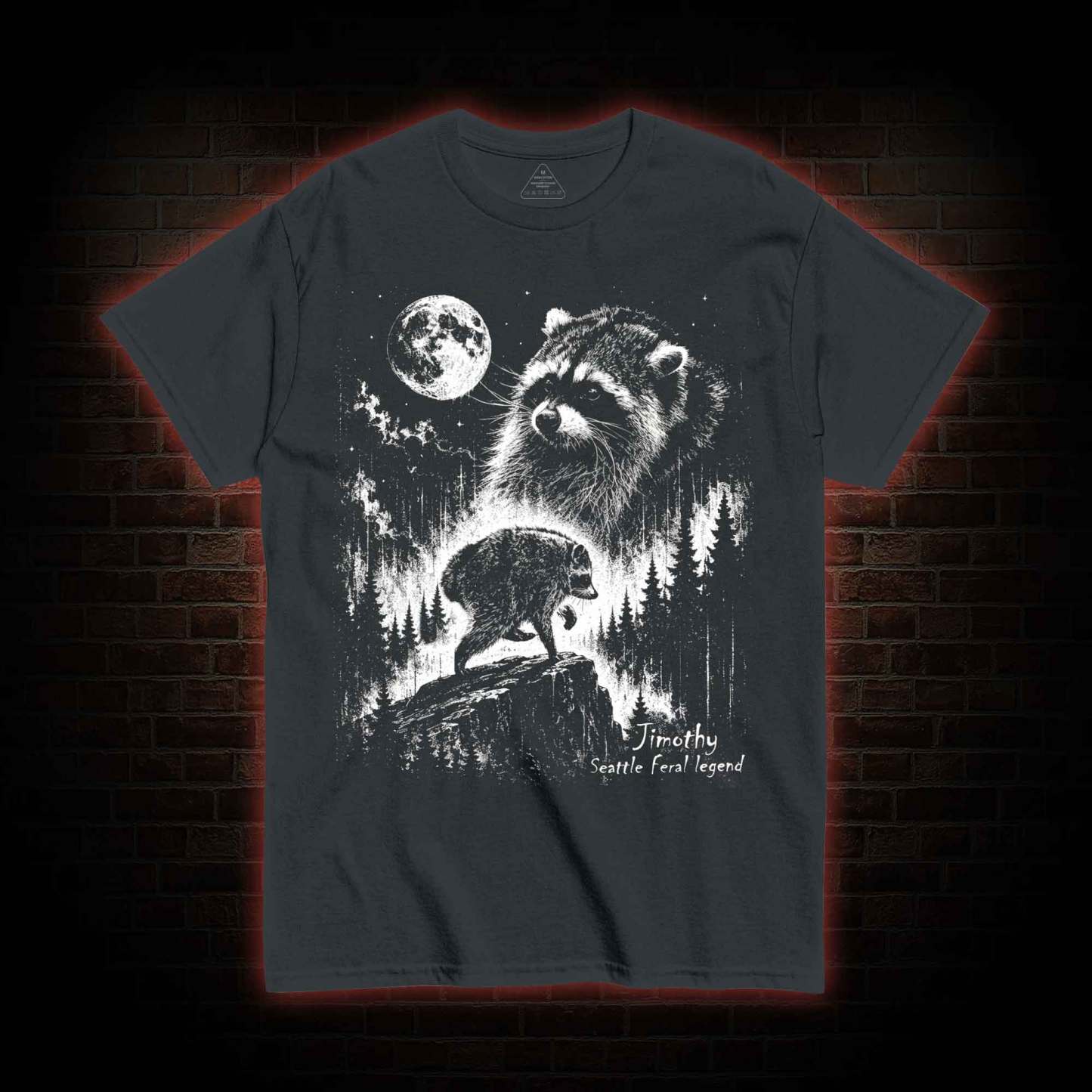Vintage Jimothy Raccoon T-shirt