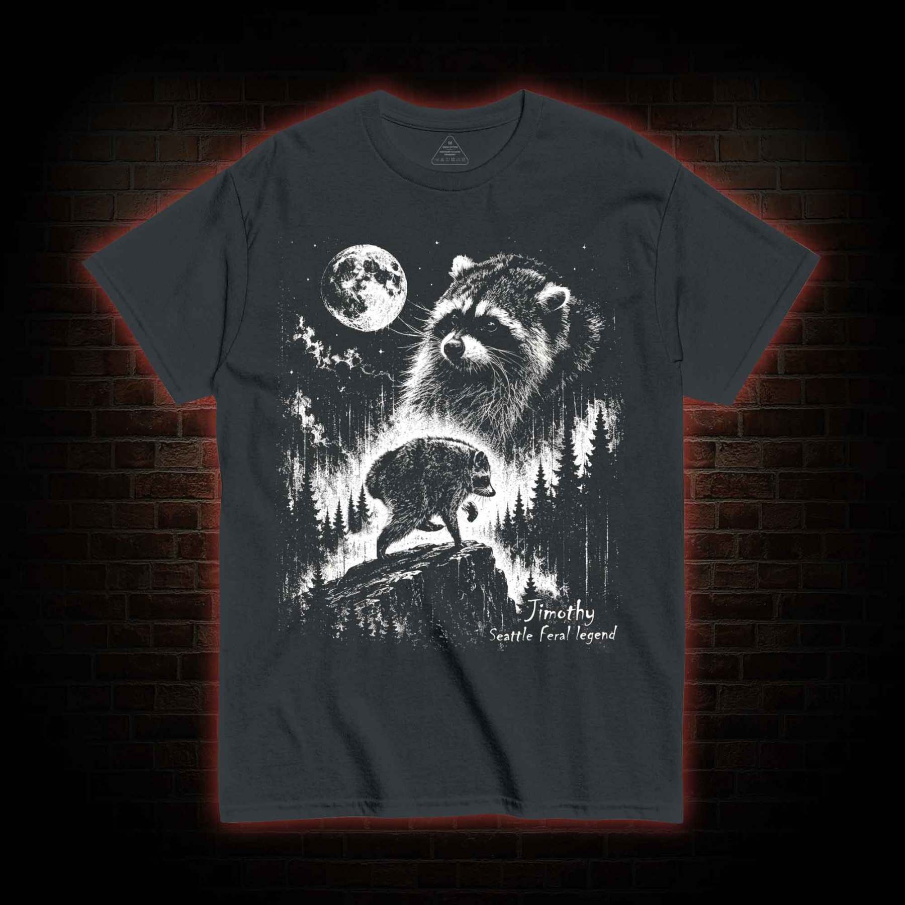 Vintage Jimothy Raccoon T-shirt