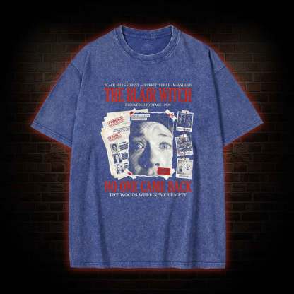 No One Came Back Fan Washed T-shirt