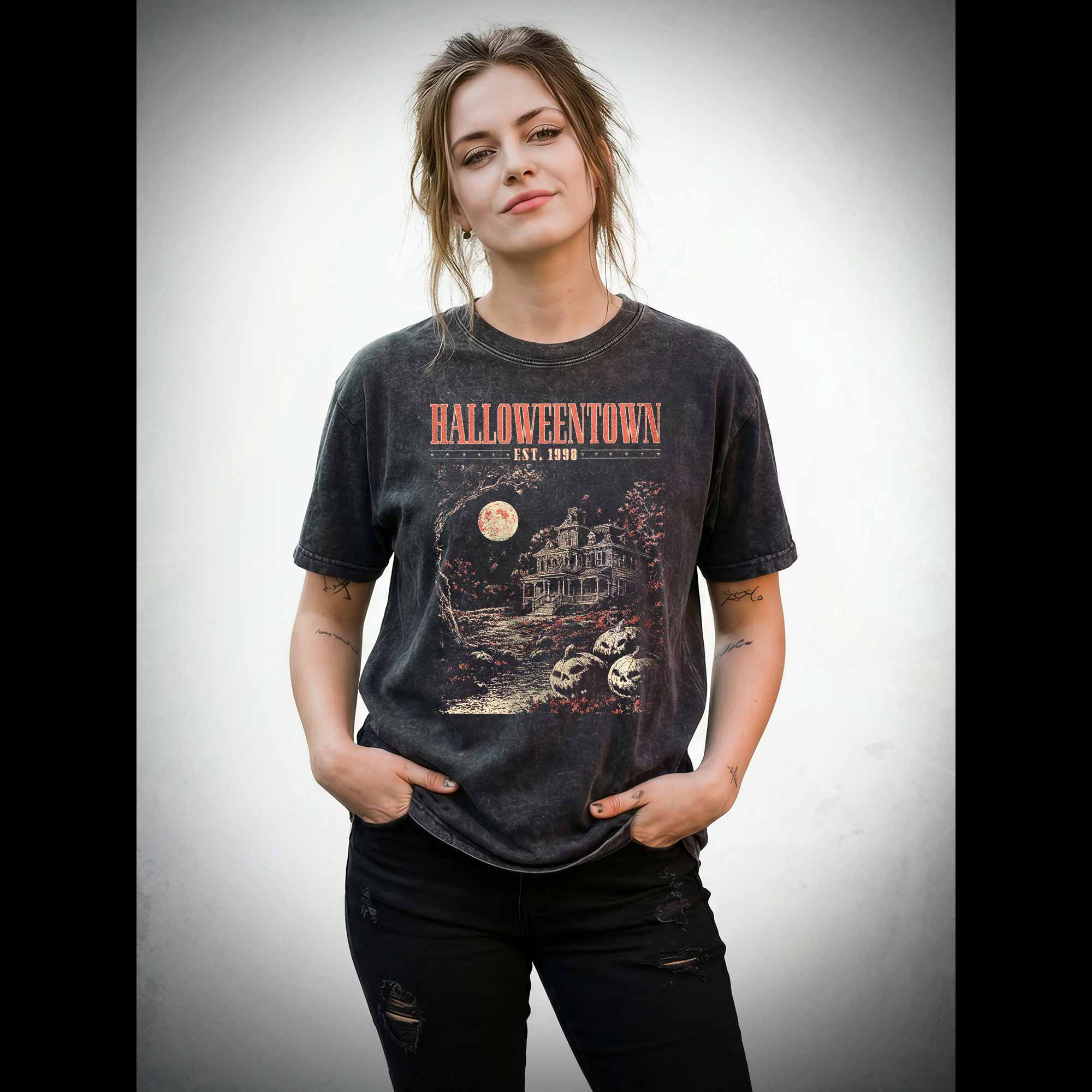 Not so Scary Washed T-shirt