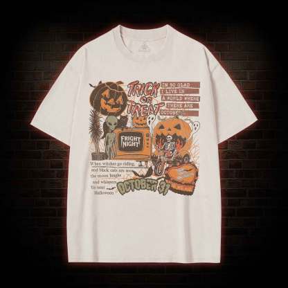 Spooky Season Ghost Washed T-shirt