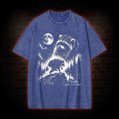 Vintage Jimothy Raccoon Washed T-shirt