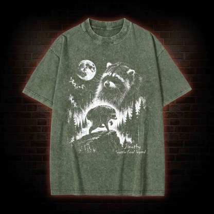 Vintage Jimothy Raccoon Washed T-shirt