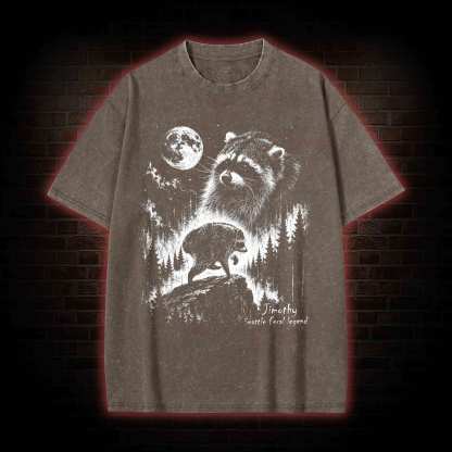 Vintage Jimothy Raccoon Washed T-shirt