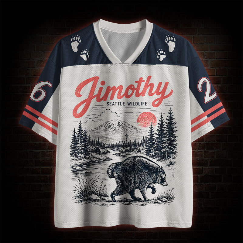 Vintage Jimothy Wildlife Mesh Jersey