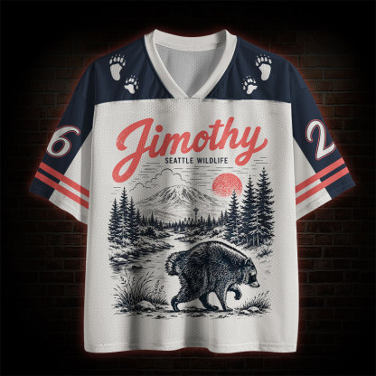 Vintage Jimothy Wildlife Mesh Jersey